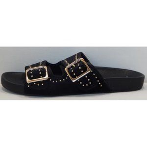 A New Day Women's Velvet Slide Sandals